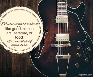 Music appreciation,