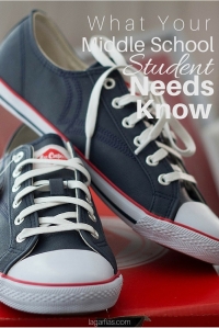 What middle school students must know before high school